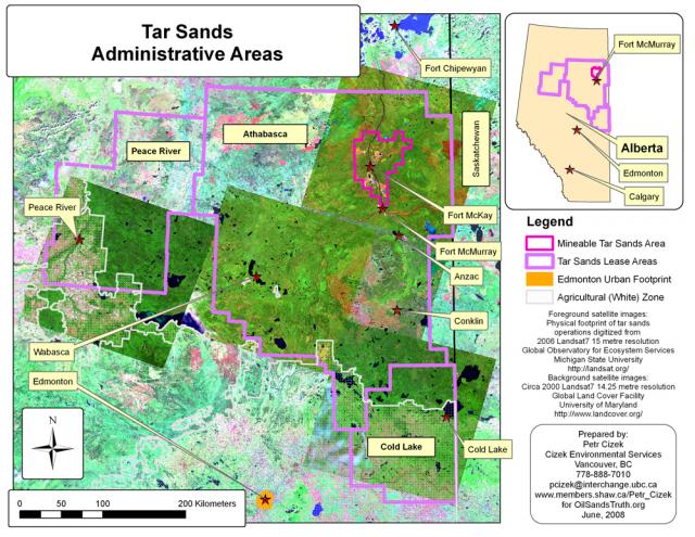 Tar Sands Administrative Areas Tar Sands Administrative Areas