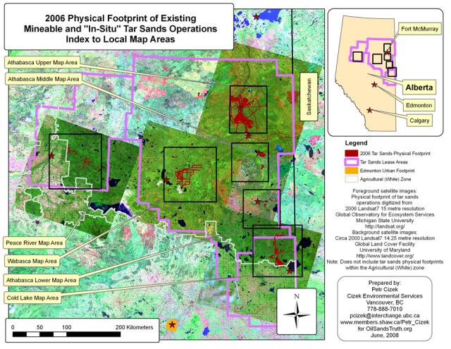 Tar Sands Study Areas