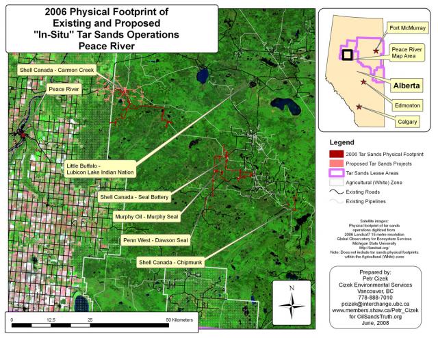 Peace River Region (Existing and Proposed Projects)